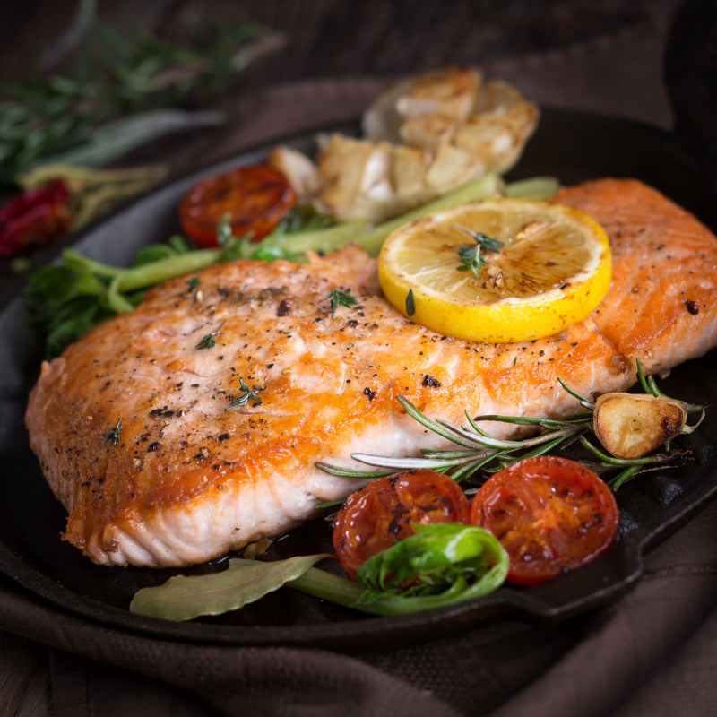 Du wirst es lieben: Saftiger Lachs auf Süßkartoffeln mit Spitzkohl. Mein Rezept