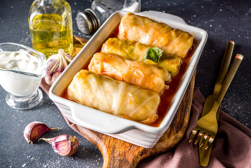 Kohlrouladen brauchen Soße. Ich zeig Dir wie Du sie kochst! Rezept