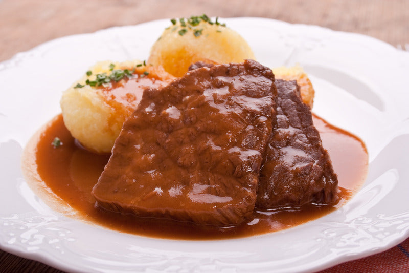 Besten Sauerbraten selber machen - Omas Rezept mit Bratensoße