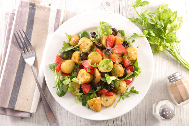 Kartoffelsalat mit Frühlingsgefühlen! Dieses Rezept wirst Du lieben.