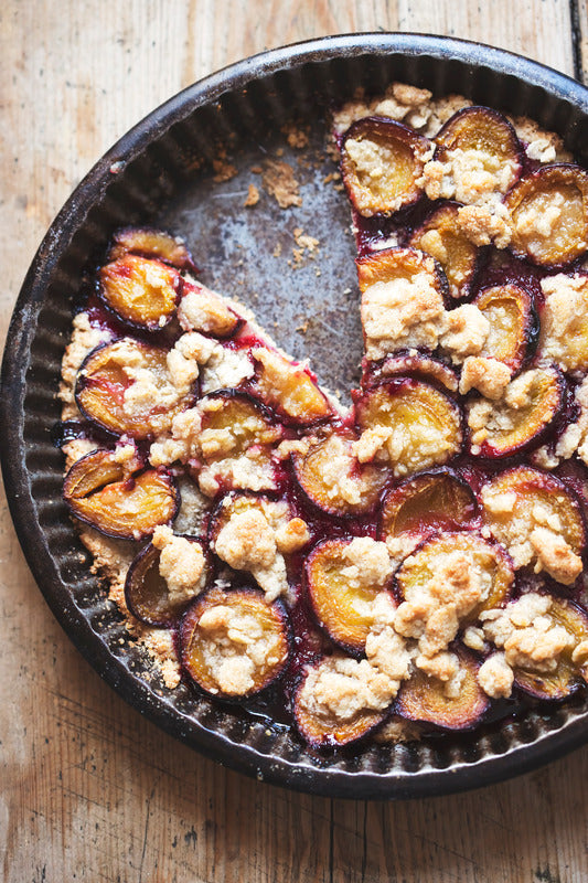 Pflaumenkuchen mit Streuseln. Oh nein - Mein schlechtester Kuchen