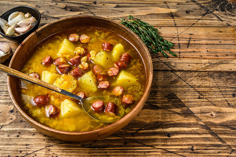 Kartoffelsuppe auf Vorrat