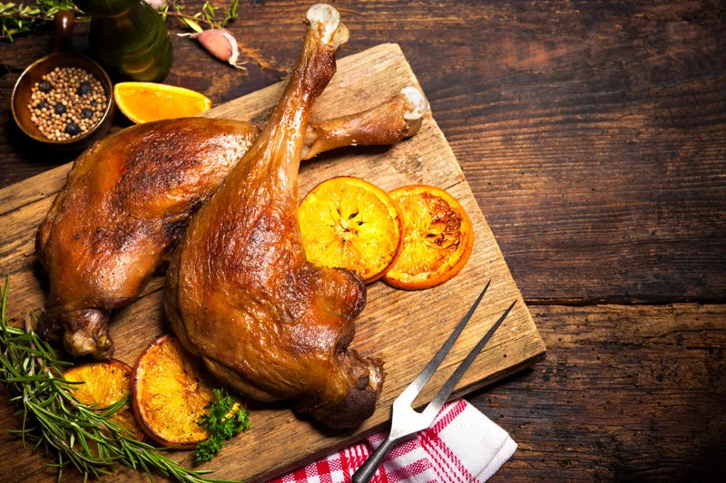 Weihnachtsgans genial einfach! Deine 4 Top-Rezepte. Teil 2: Gänsekeule