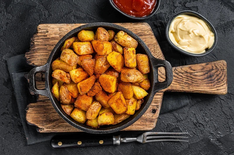 Ruckzuck KARTOFFELN in Knoblauch-Sahne. Schneller als jedes Gratin