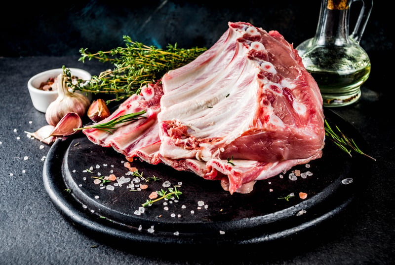 Gefüllter Schweinebraten mit Soße einfach selbermachen. DICKE RIPPE