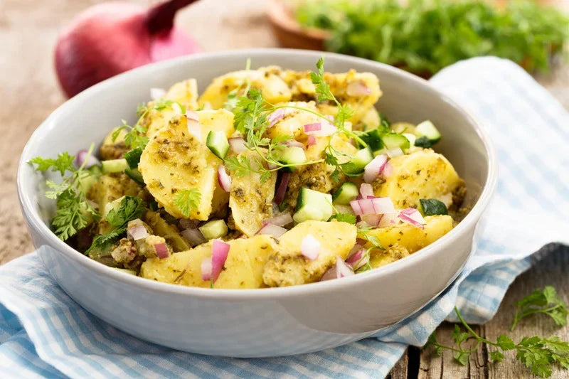 Lecker Kartoffelsalat wie bei Oma – einfaches Rezept zum Nachmachen!