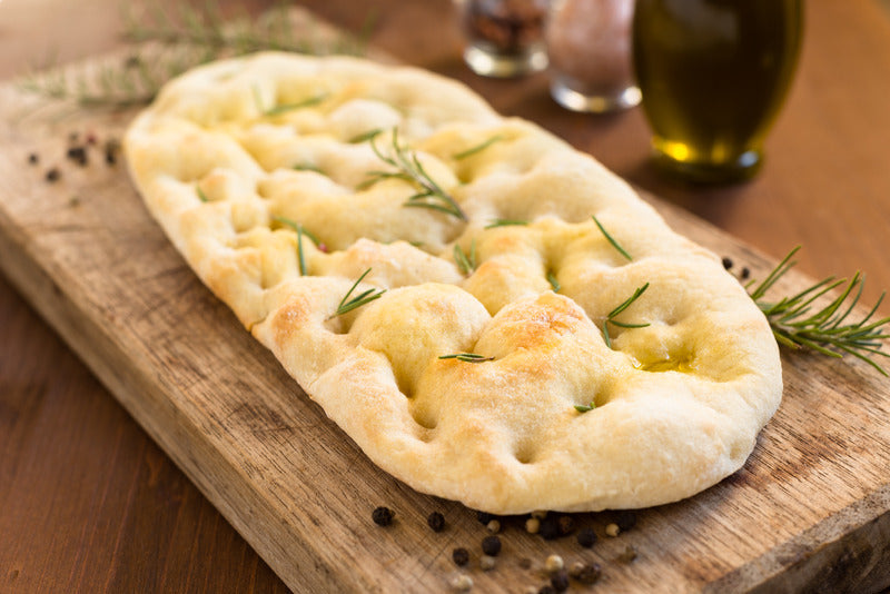 So einfach machst du Focaccia! Italienisches Fladenbrot Rezept