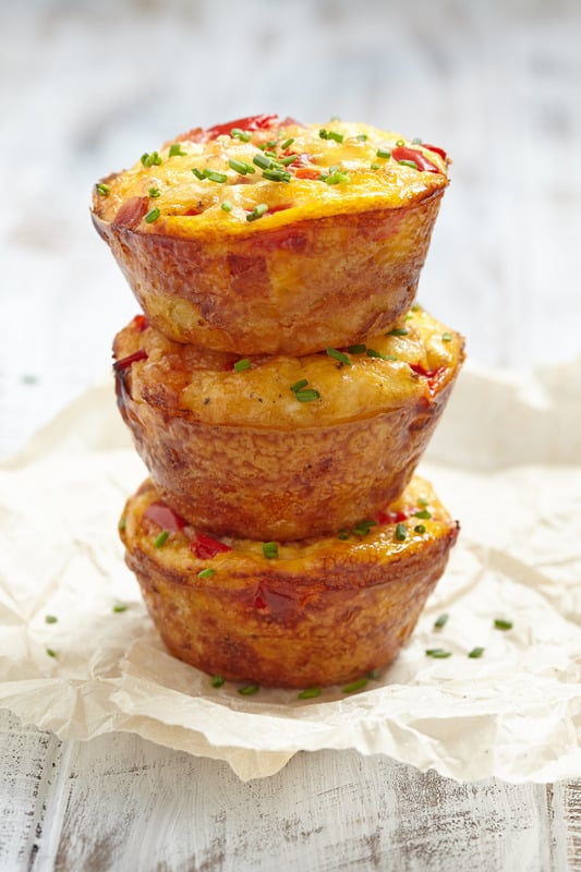 So machst du knusprige Kartoffel Muffins mit Käse ganz einfach!
