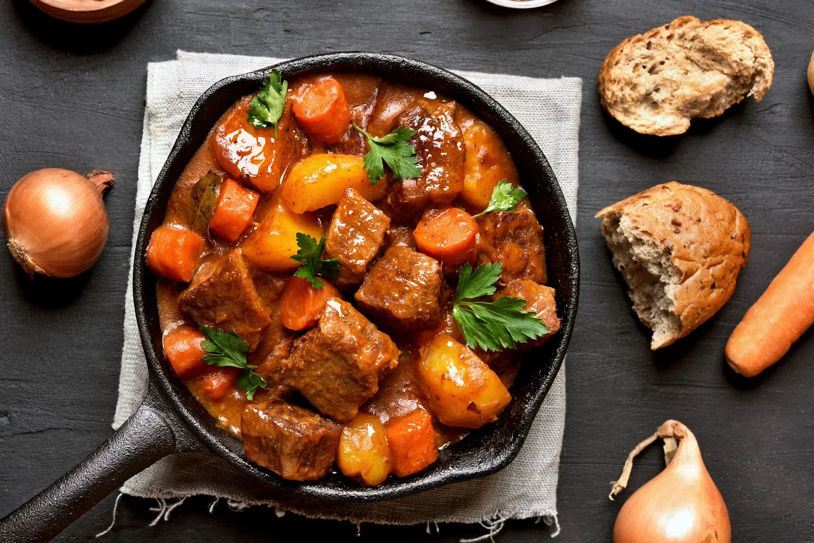 Paprika-Gulasch kochen wie von Oma – probier es aus!