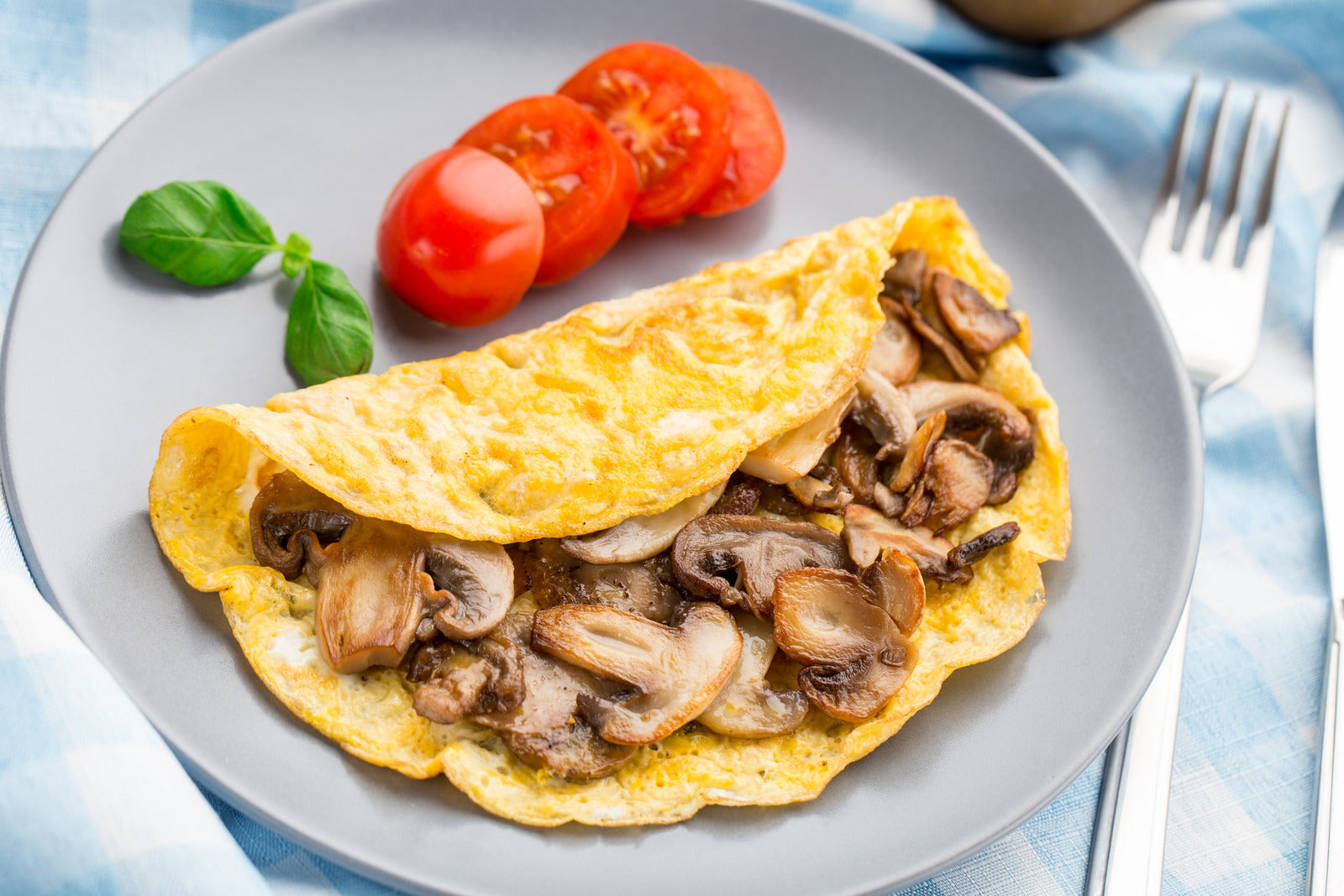Schnelles Abendessen mit nur 3 Eiern und Pilzen!