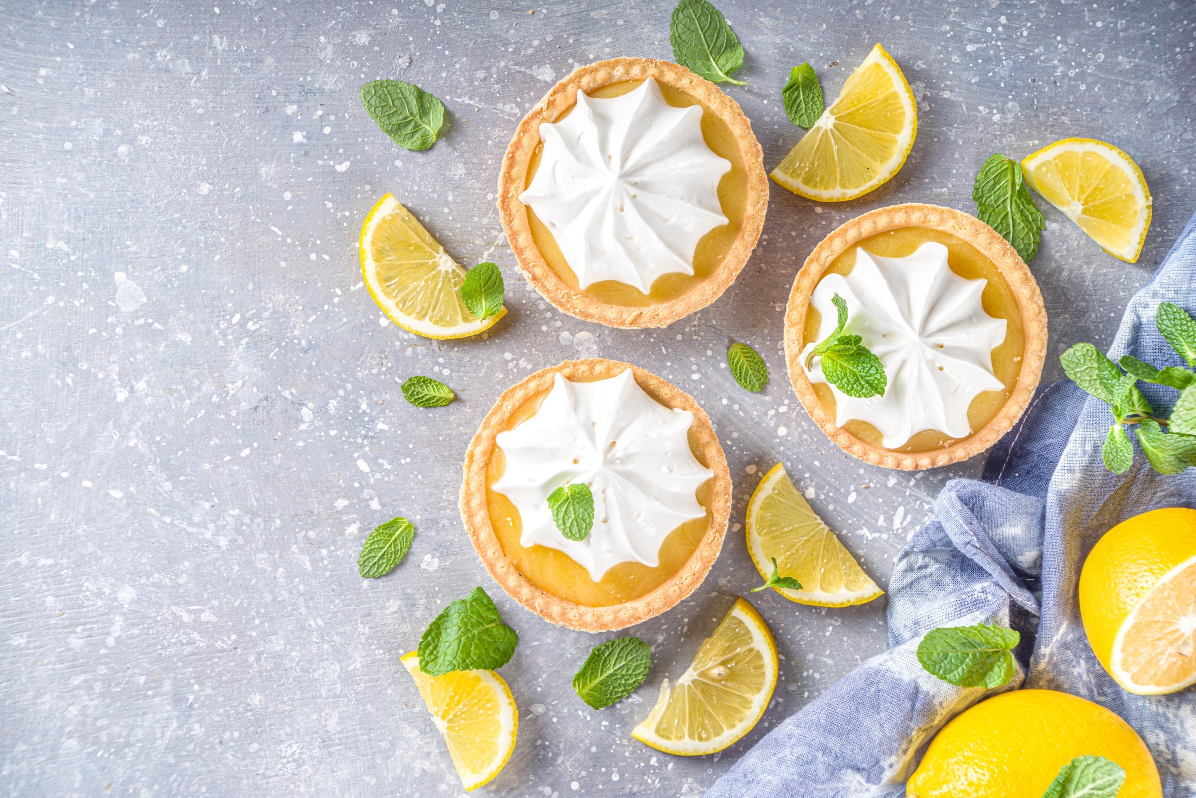 Zitronen-Tarte Rezept: Tartelettes einfach selber backen & füllen