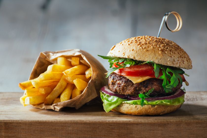 Burger mit Pulled Mushrooms