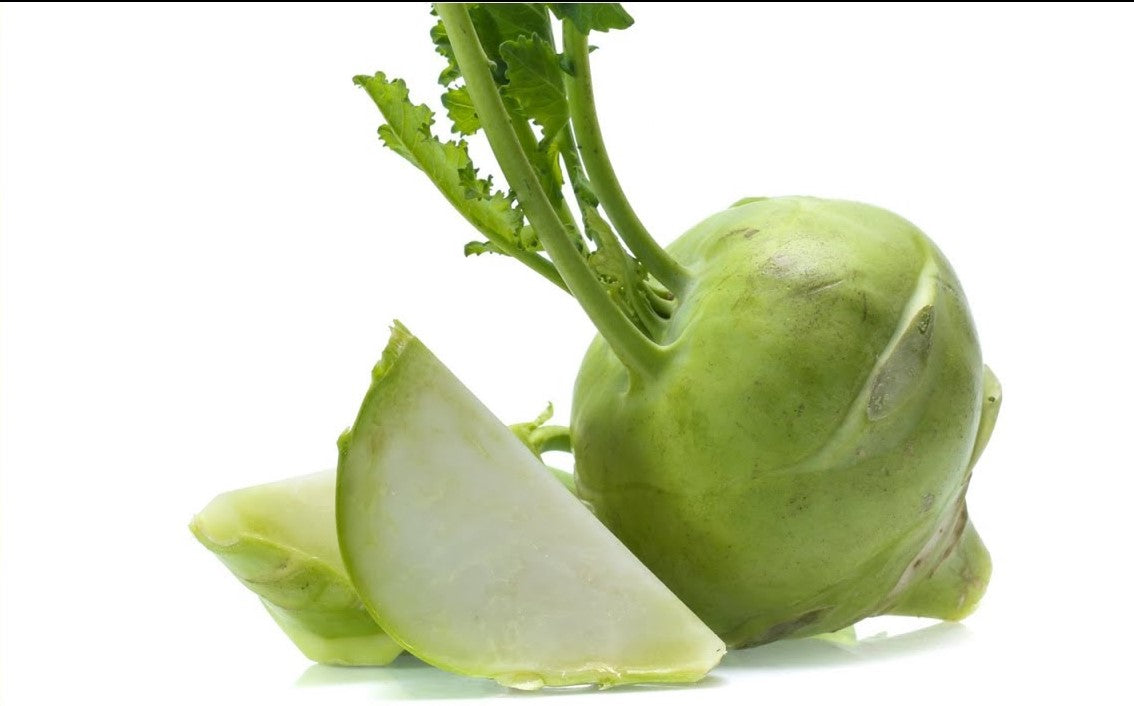Kohlrabi in weißer Soße