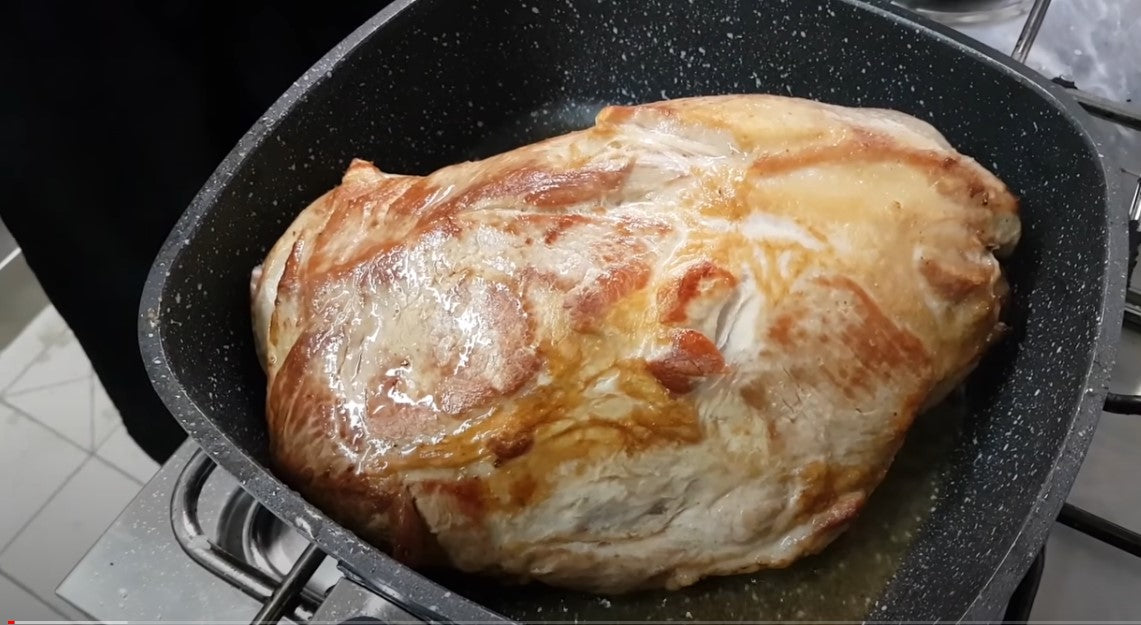 Saftiger Schweinebraten