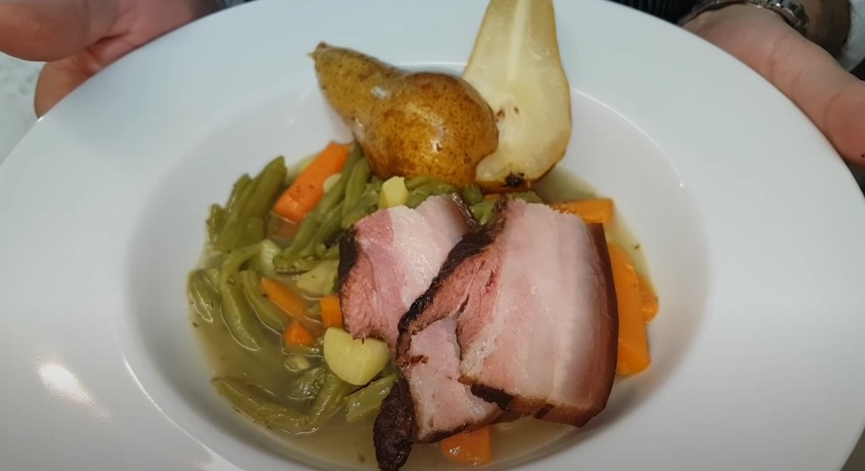 Birnen, Bohnen und Speck