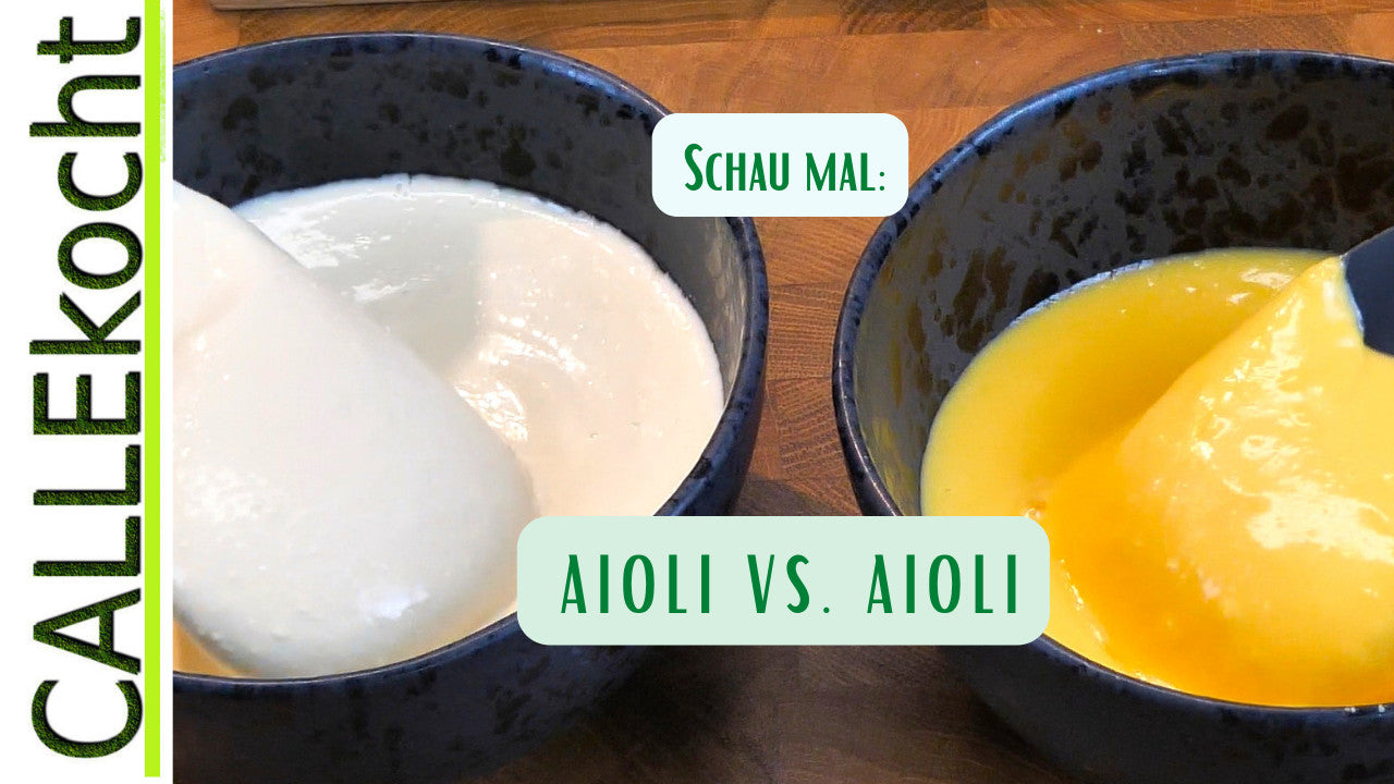 Aioli vs Aioli – Zweimal leckere Knoblauchcremes zum selbst machen