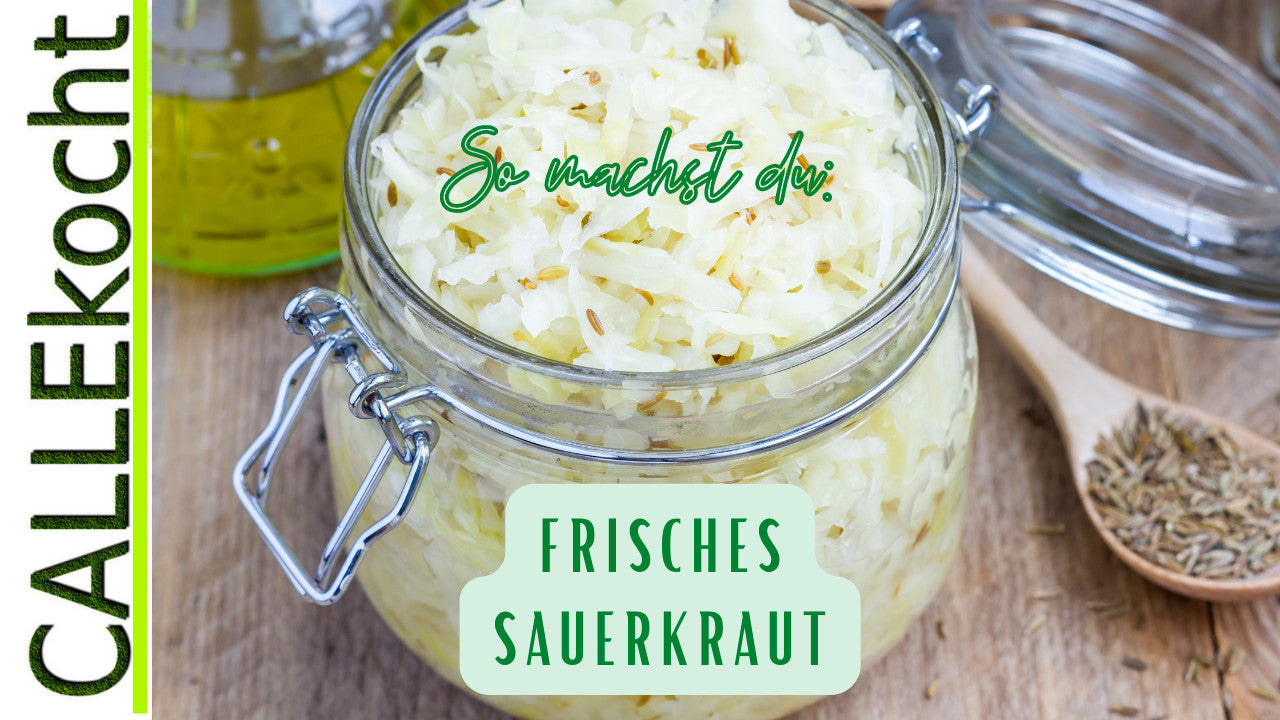 Frisches Sauerkraut selber machen