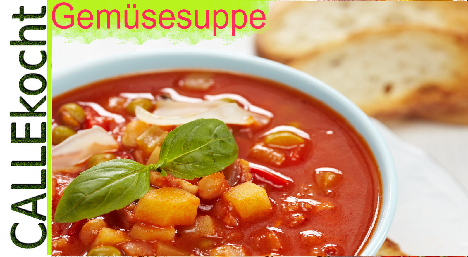 Gemüsesuppe nach Art der Bouillabaisse