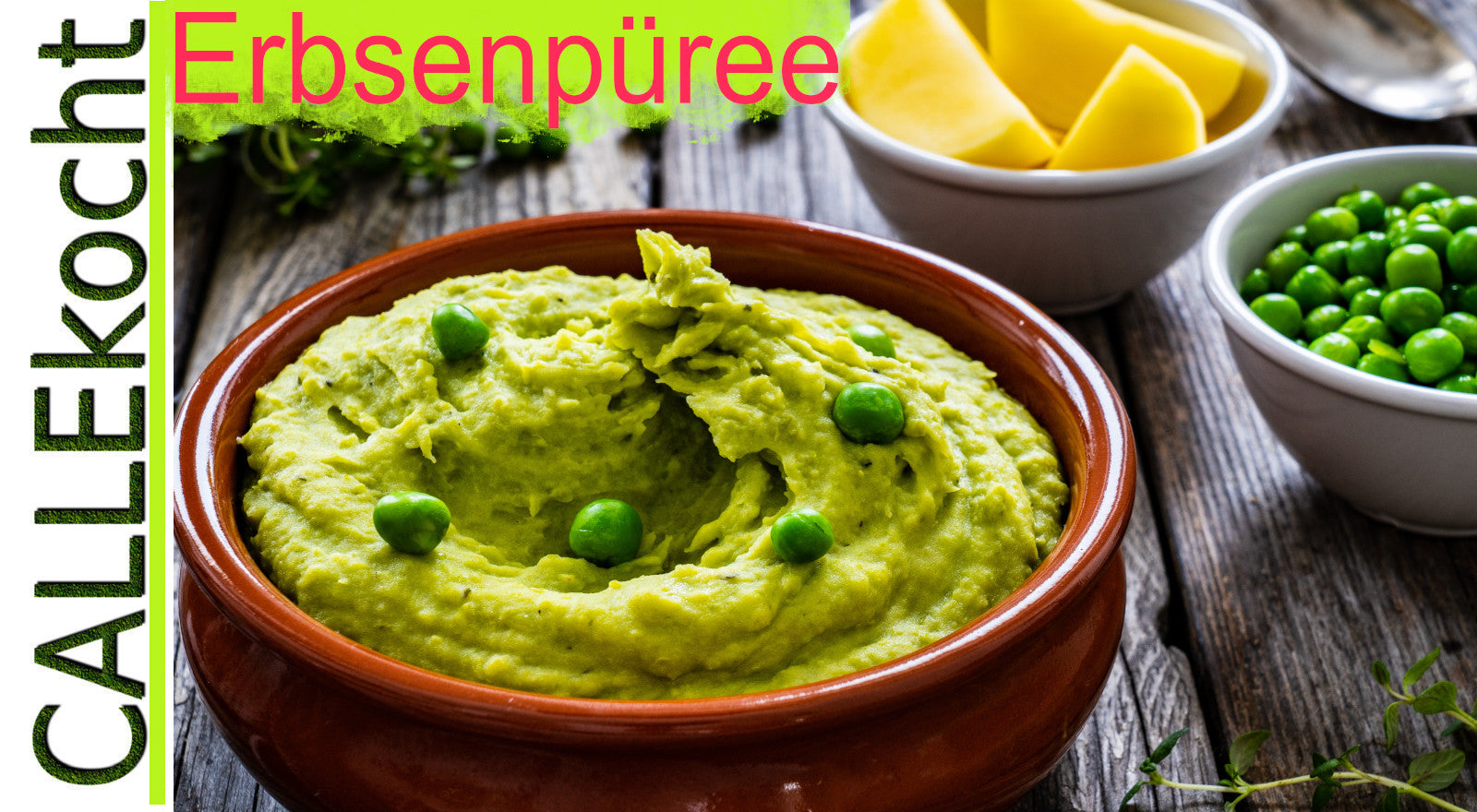 Leckeres Erbsenpüree wie von Oma