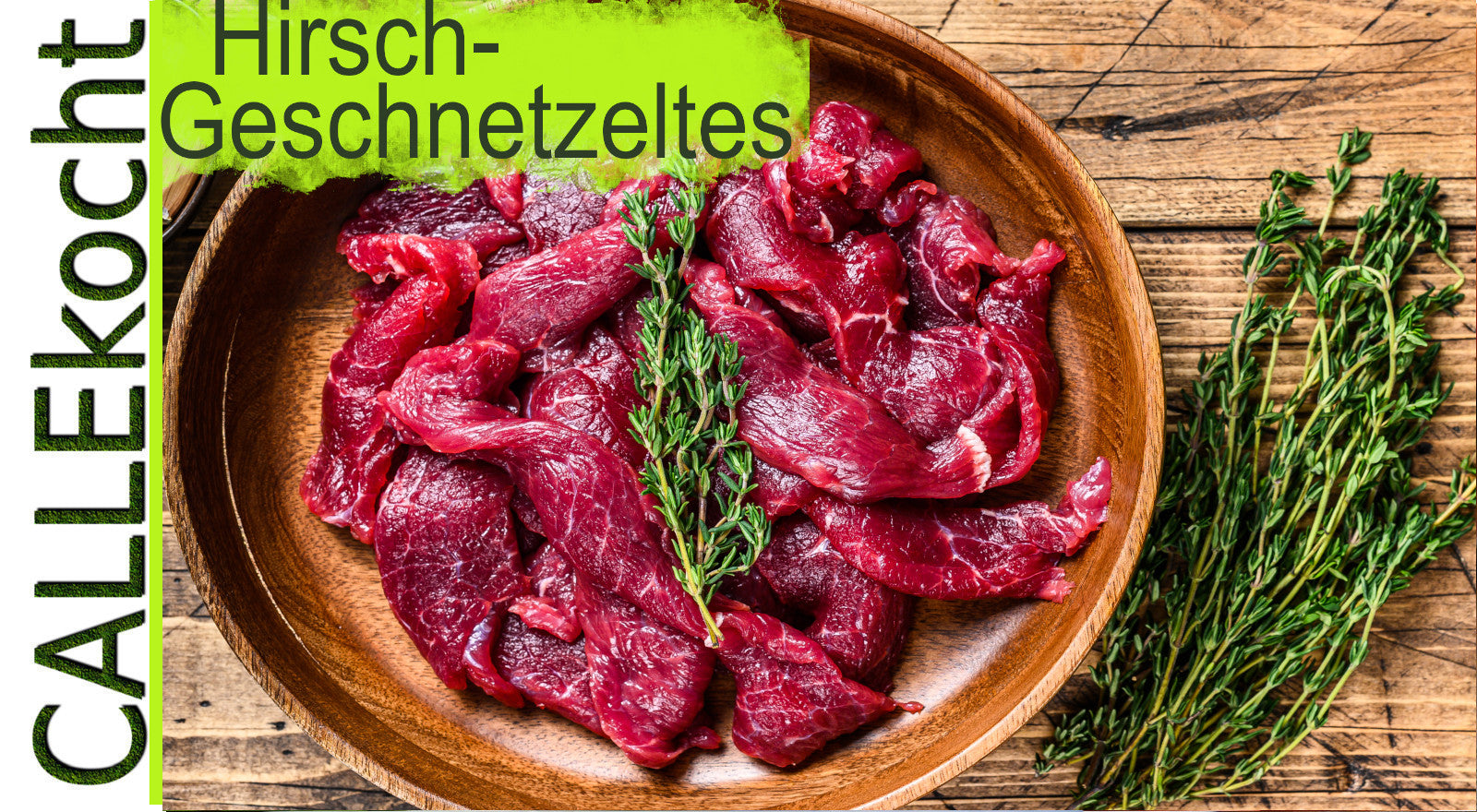 Geschnetzeltes vom Hirsch