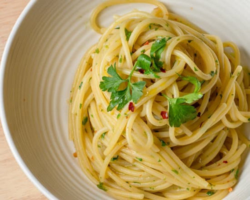 Heißhunger auf Pasta – Spaghetti in Knoblauch-Öl einfach selber machen