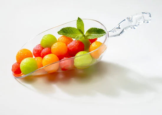 Melonenperlen in Portwein mit Seranoschinken selber machen – Rezept