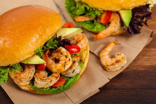 Garnelenburger Deluxe – Komplett-Rezept