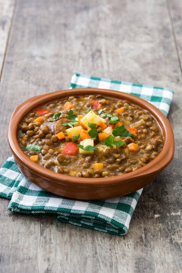 Deftige Linsensuppe zubereiten und kochen nach Omas Rezept