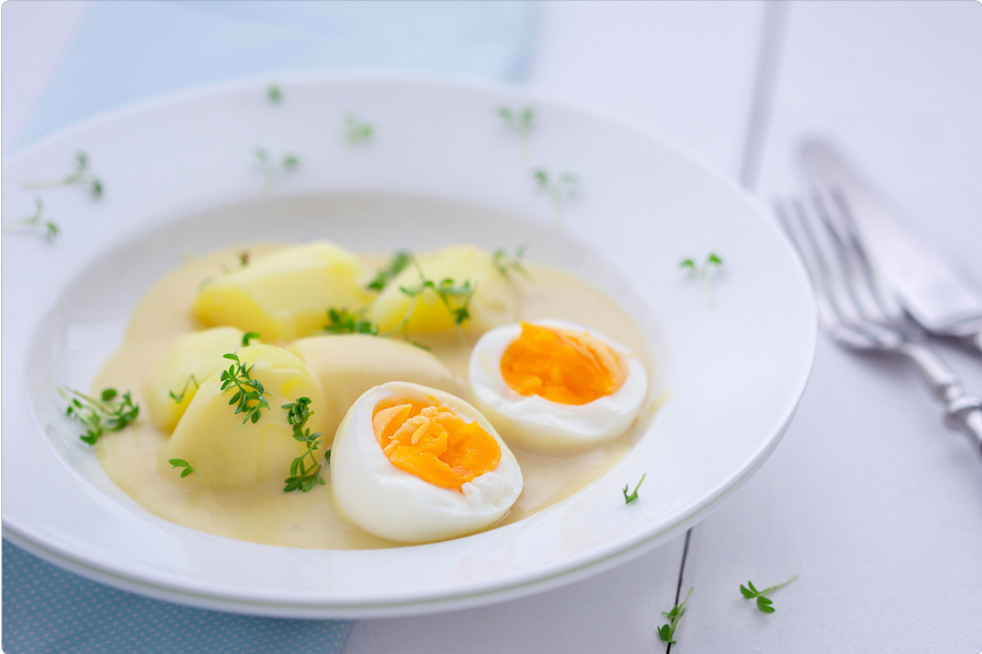 Senfeier und Senfsoße selber machen – schnell und einfach – Omas Rezept