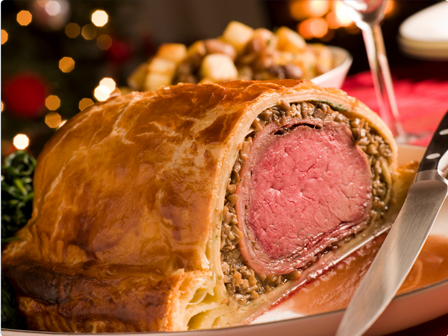 Rinderfilet Wellington – lecker & rosa gebraten im Blätterteig – Rezept