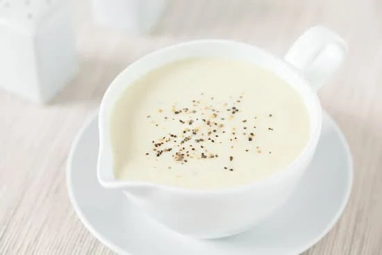 Weiße Pfeffersoße selber machen – lecker und vegetarisch – Rezept