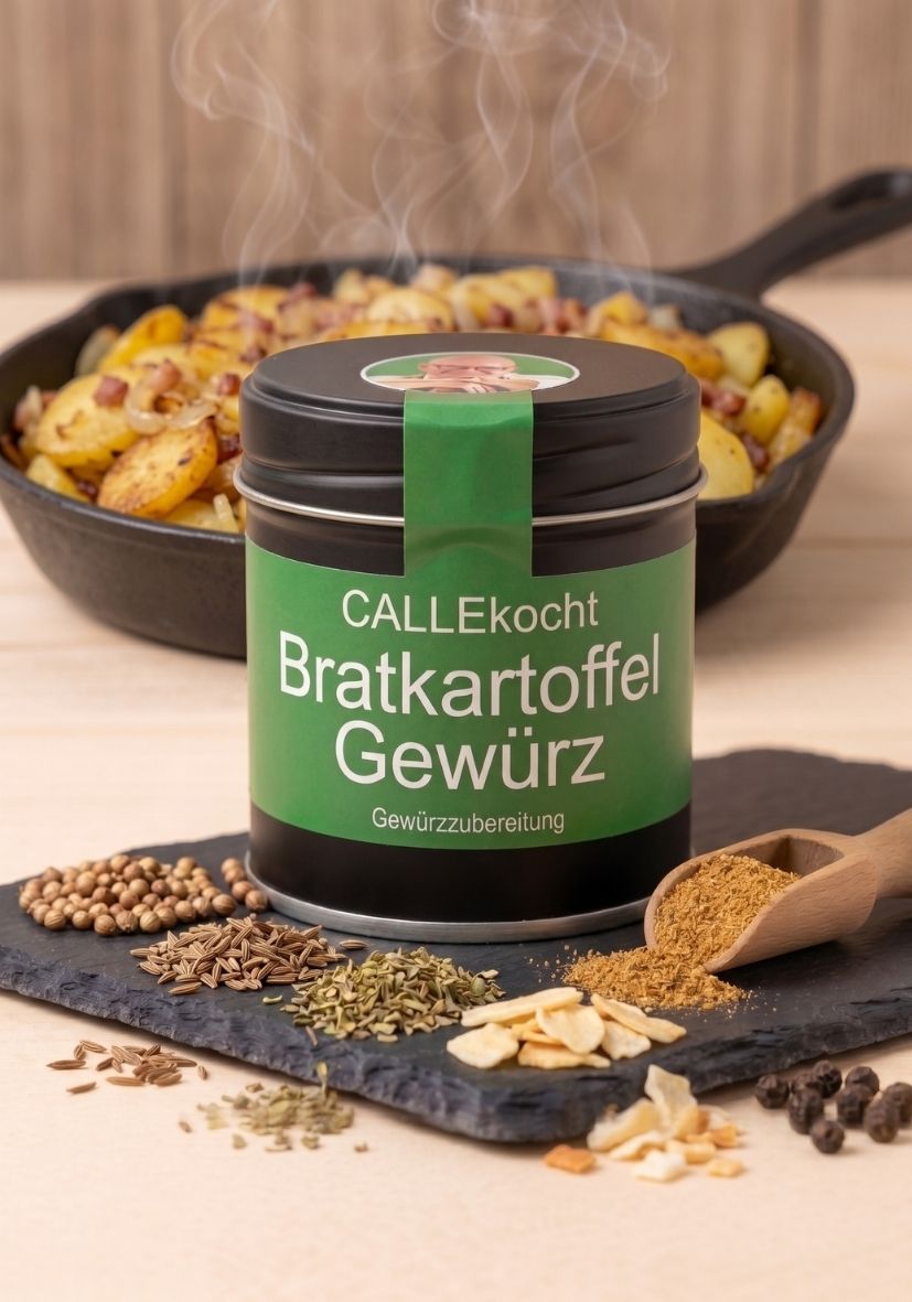Bratkartoffel-Gewürz – So schmecken Kartoffeln wie aus dem Wirtshaus!