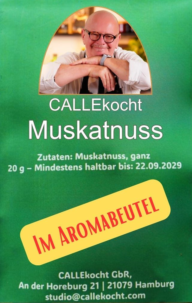 Ganze Muskatnüsse