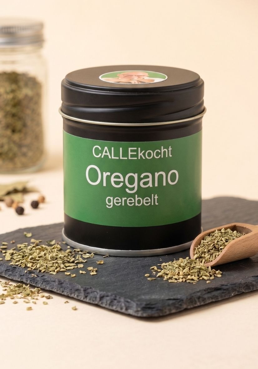 Oregano, gerebelt