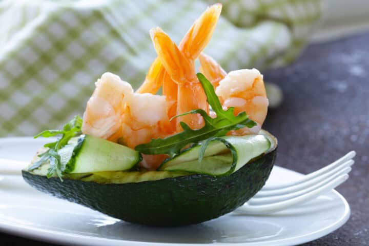 Garnelen als Cocktail mit Avocado – Schnell &amp; Lecker! Beste Vorspeise ...